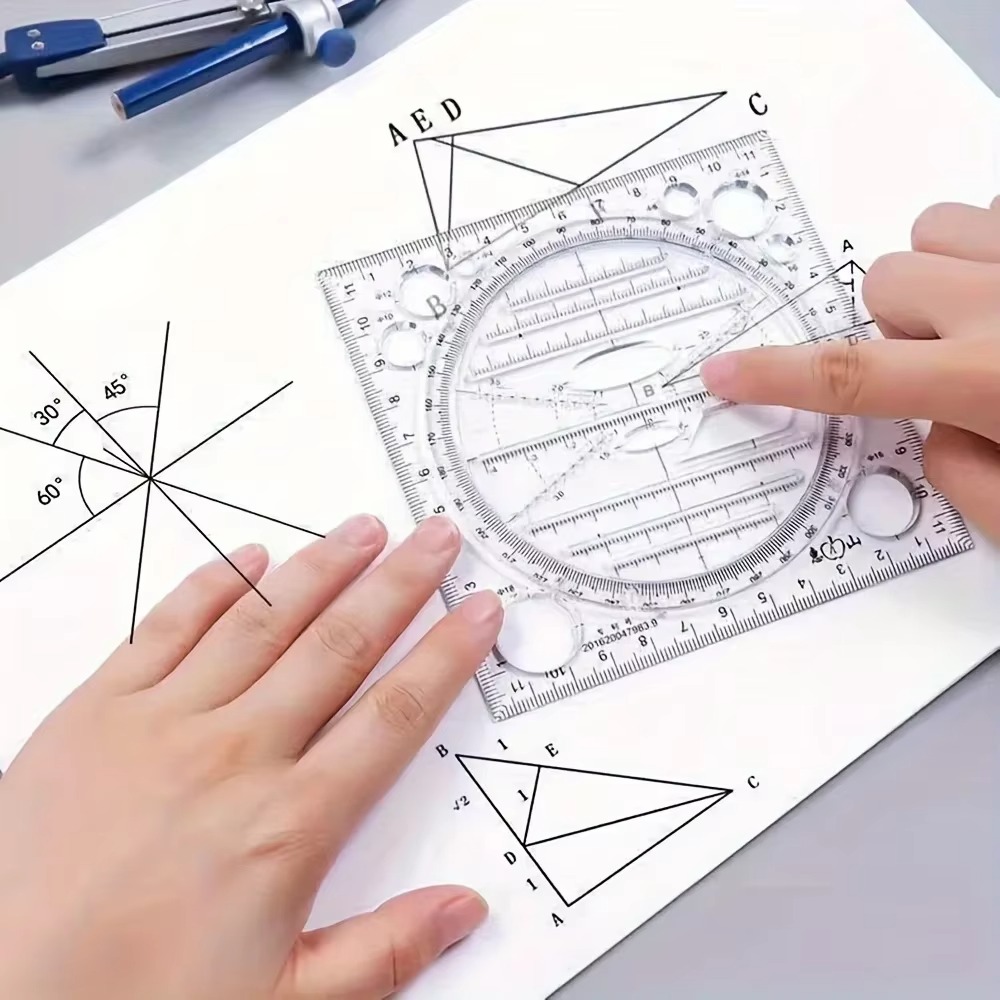1 unidade de gabarito de desen - Photography Geometry avaliação e preço